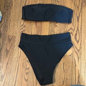 Aerie Black Bikini Swimwear